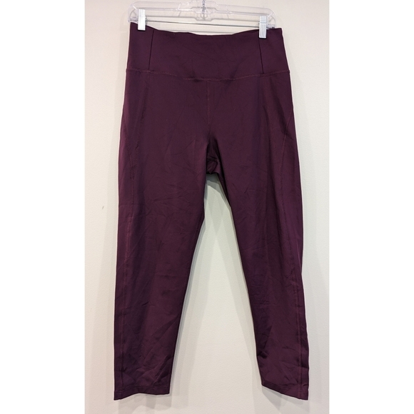 Girlfriend Collective Compressive Pocket Leggings in Plum Size XL - Picture 3 of 8